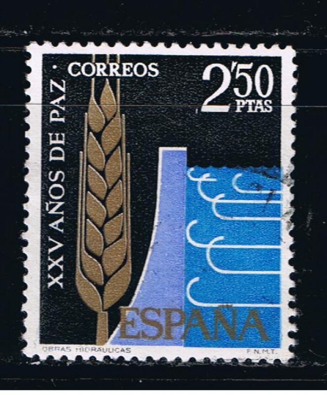 Edifil  1585  XXV años de Paz Española. 