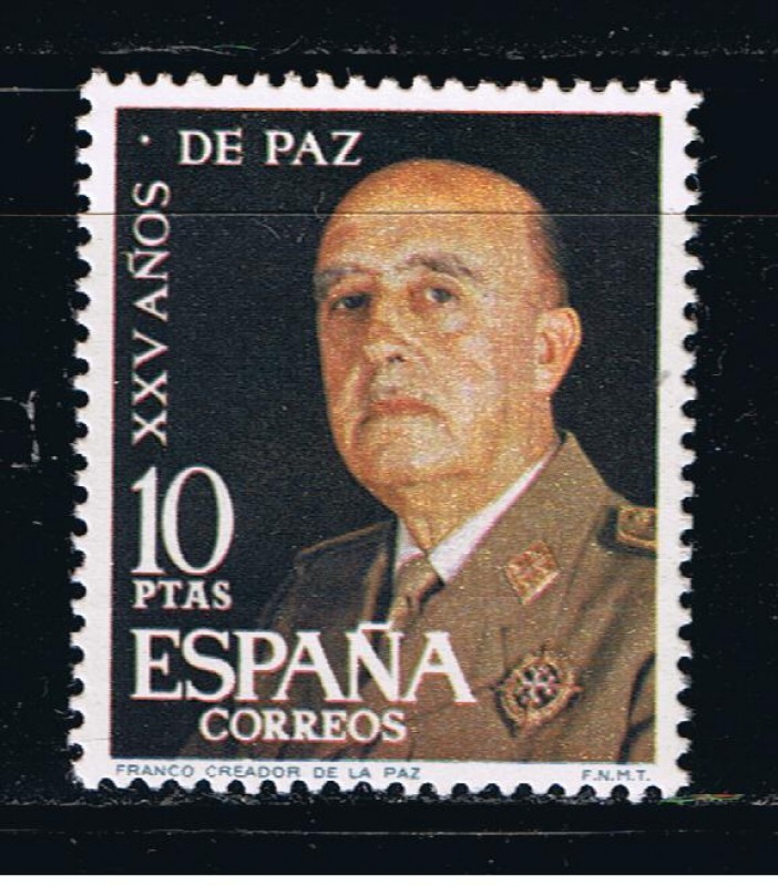 Edifil  1589  XXV años de Paz Española. 