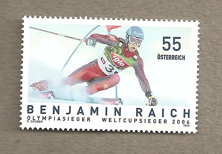 Benjamín Raich Campeón ski 2006