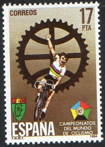 2772- Campeonato del Mundo de Ciclimo. Cartel anunciador.