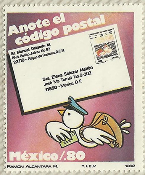 ANOTE EL CODIGO POSTAL