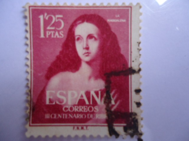 Ed: 1129 - III Centenario de la muerte de José de Ribera, el Españoleto -La Virgen María Magdalena.E