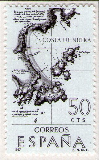 1820 Costa de Nutka
