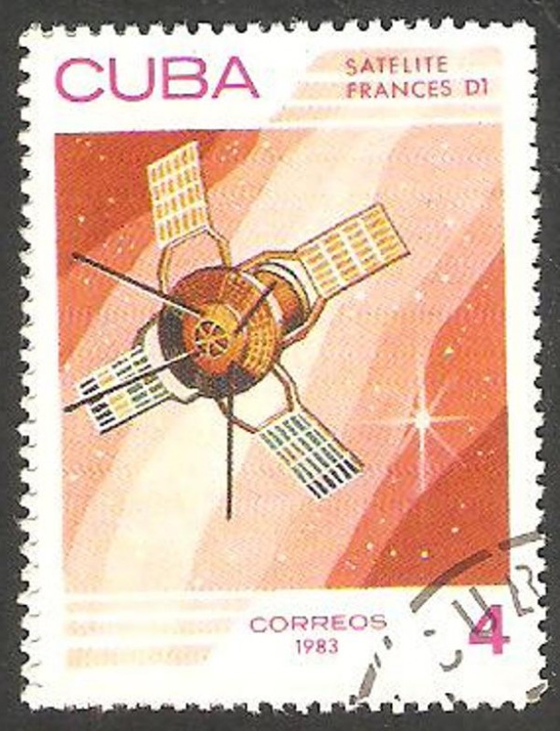 Día de la astronautica, satélite francés