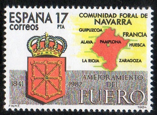 2740- Estatutos de Autonomía.  Navarra.