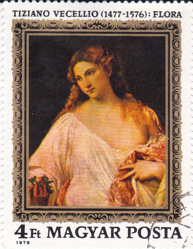 Tiziano Vecello (1477-1576)  FLORA