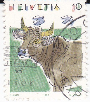 dibujo de una vaca