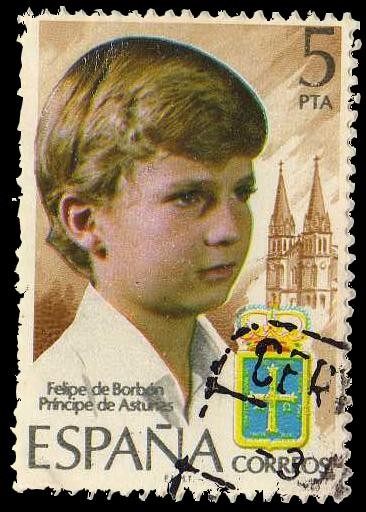 2449.- Felipe de Borbon. Principe de Asturias.