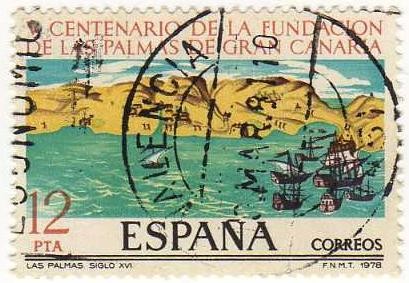 2479.- V Centenario de la Fundación de Las Palmas de Gran Canaria.