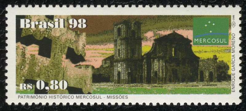 BRASIL - Misiones jesuíticas de los guaraníes: ruinas de Sao Miguel das Missoes