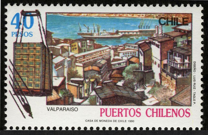 CHILE -  Barrio histórico de la ciudad portuaria de Valparaíso
