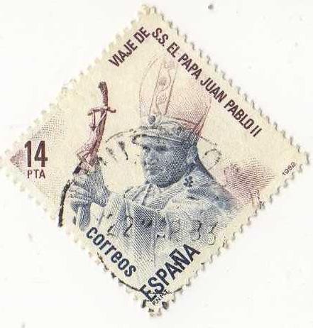 2675.- Visita de S.S. el Papa Juan Pablo II a España.