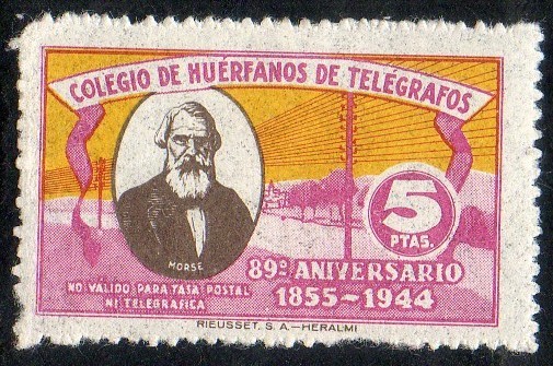 Colegio de Hurfanos de Telegrafos. 89º Aniversario de la Fundación del Cuerpo. 