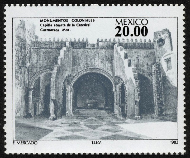 MEXICO - Primeros monasterios del siglo XVI en las faldas del Popocatépetl