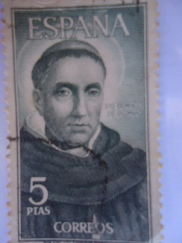 Personajes Españoles-Santo Domingo de Guzmán (1170-1221) Ed: 1656