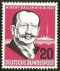 ALBERT BALLIN - DEUTSCHE BUNDESPOST