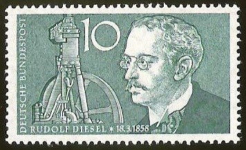 RUDOLF DIESEL - DEUTSCHE BUNDESPOST