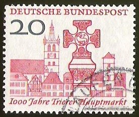 1000 JAHRE TRIERER HAUPTMARKT - DEUTSCHE BUNDESPOST