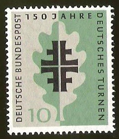 150 JAHRE DEUTSCHES TURNFEST - DEUTSCHE BUNDESPOST