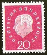 PROF. HEUSS - DEUTSCHE BUNDESPOST