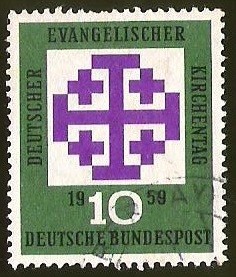 EVANGELISCHER KIRCHENTAG - DEUTSCHE BUNDESPOST