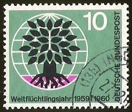 WELTFLUCHTLINGSJAHR - DEUTSCHE BUNDESPOST