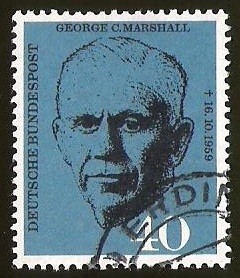 GEORGE C. MARSHALL - DEUTSCHE BUNDESPOST