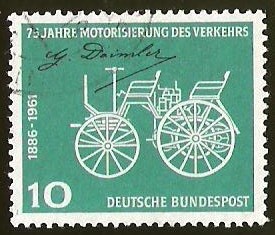 75 JAHRE MOTORISIERUNG - DEUTSCHE BUNDESPOST