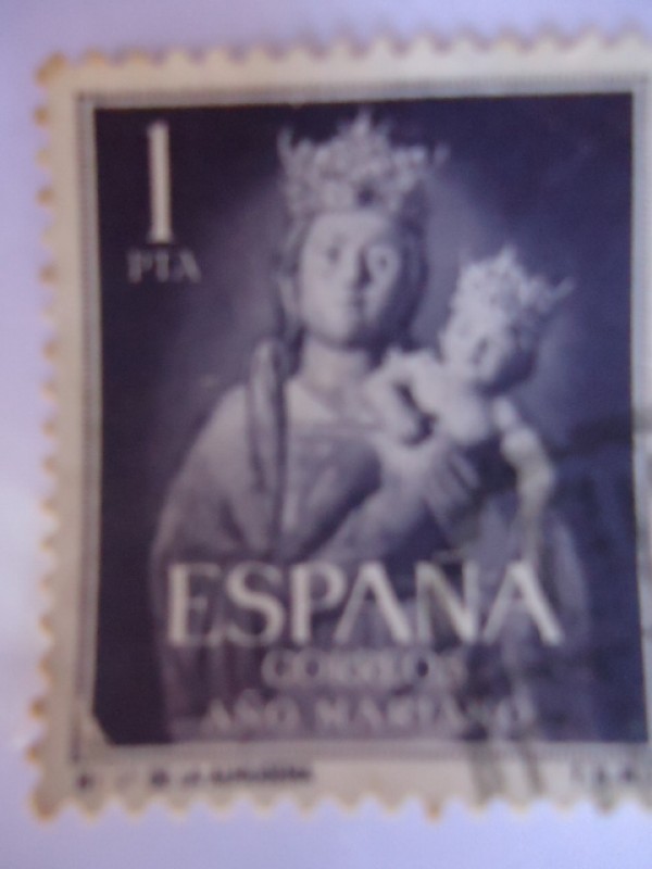 Año Mariano.-Nuestra Señora de Almudena-Madrid. Ed:1139