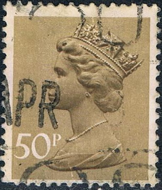 ISABEL II TIPO MACHIN 1977. Y&T Nº 821