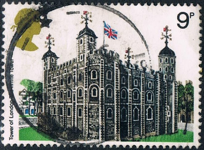 PALACIOS Y CASTILLOS REALES HISTÓRICOS DE GRAN BRETAÑA. LA TORRE DE LONDRES. Y&T Nº 859