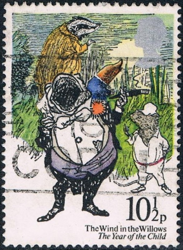 AÑO INTERNACIONAL DEL NIÑO. EL SAPO ORGULLOSO, DEL LIBRO THE WIND IN THE WILLOWS. Y&T Nº 897