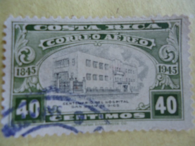 Centenario del  Hospital San Juan de Dios 1845-1945