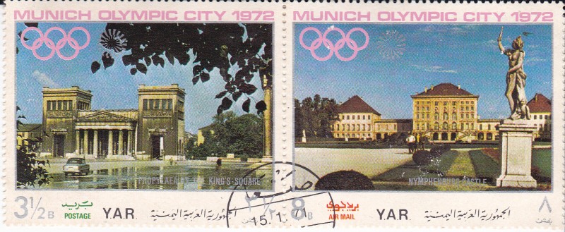 MUNICH OLYMPIC CITY 1972 -Castillo Nymphenburg