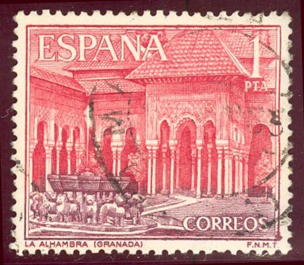 1964 Serie Turistica. Alhambra de Granada - Edifil:1547