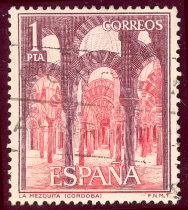 1964 Serie Turistica. Mezquita de Córdoba - Edifil:1549