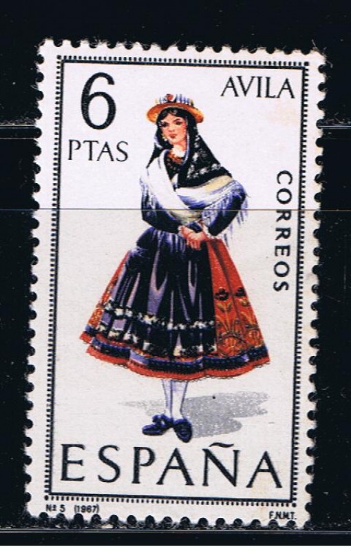 Edifil  1771  Trajes típicos españoles.  