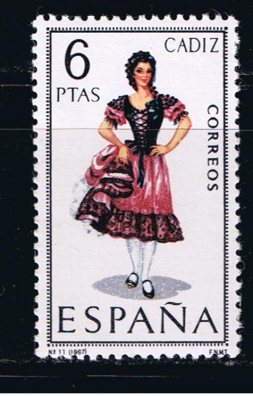 Edifil  1777  Trajes típicos españoles.  