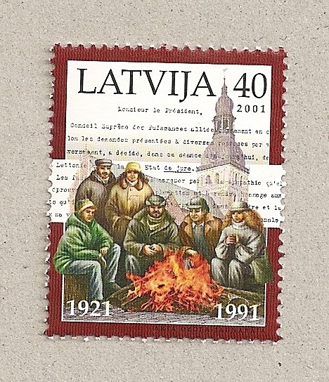 Reconocimiento internacional de Letonia