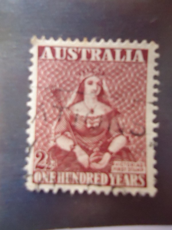 One Hundred Year  (Victoria´s First Stamp)