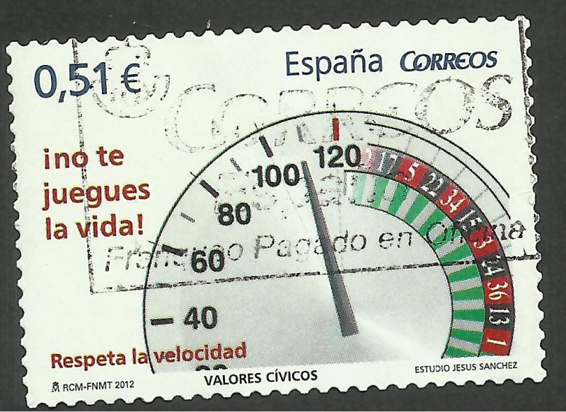 Respeta la velocidad