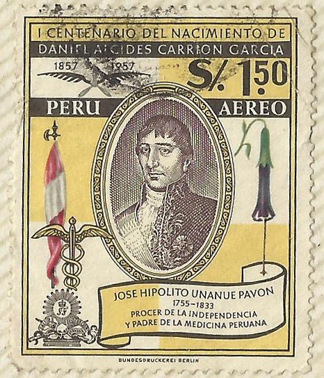 I CENTENARIO DEL NACIMIENTO DE DANIEL ALCIDES CARRION GARCIA