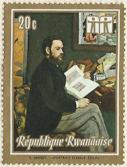 PORTRAIT D'EMILE ZOLA