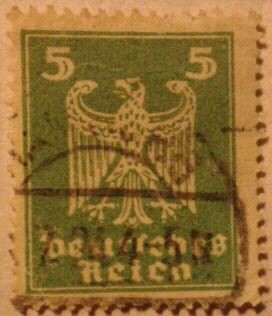 deutfches reich aguila 1924