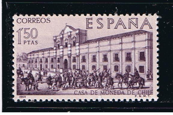 Edifil  1940  Forjadores de América. Chile.  