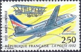 1er. Vuelo Postal / Nancy - Luneville 1912