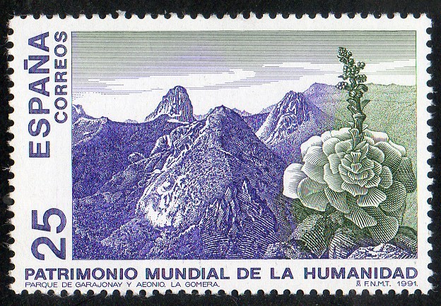 3146-  Bienes Culturales y Naturales Patrimonio Mundial de la Humanidad. Parque Nacional de Garajona