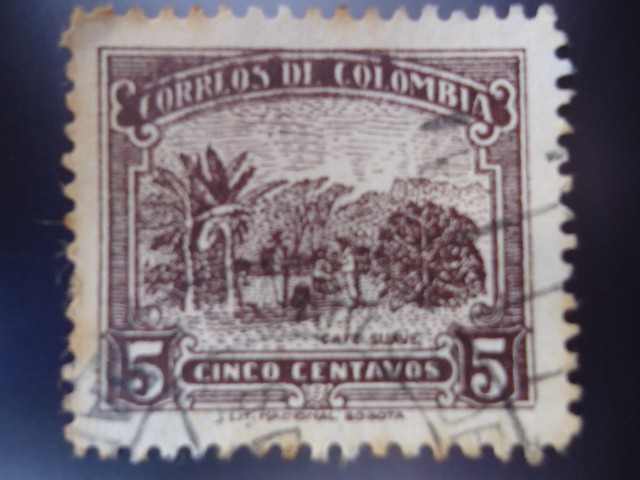 Café  Suave.- Correos de Colombia-