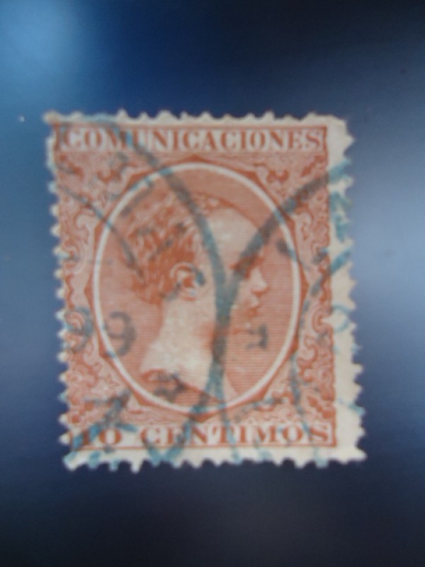 Comunicaciones. Rey Alfonso XIII. Tipo Pelón-Ed:217