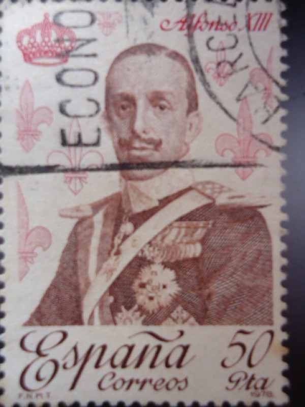 Ed:2504 - Alfonso XIII - Reyes de España-Casa de Borbón) Serie:Realeza y Monarquías.